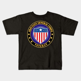 Adjutant General Corps Veteran Kids T-Shirt